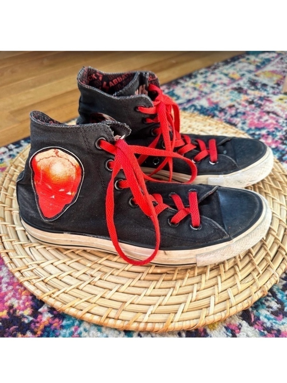 Converse Chuck Taylor Black Sabboth Bloody Sabboth High Top Sneakers